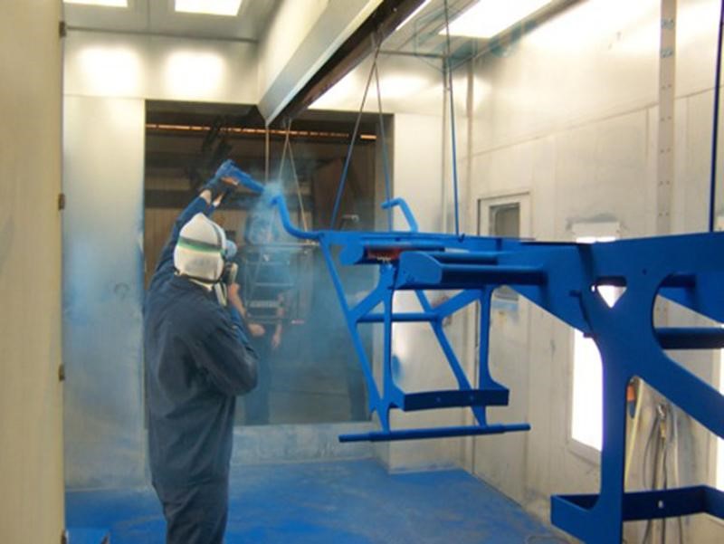 Xưởng sơn tĩnh điện Hải Phòng - Công ty Techmech